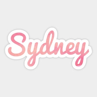 Sydney Sticker